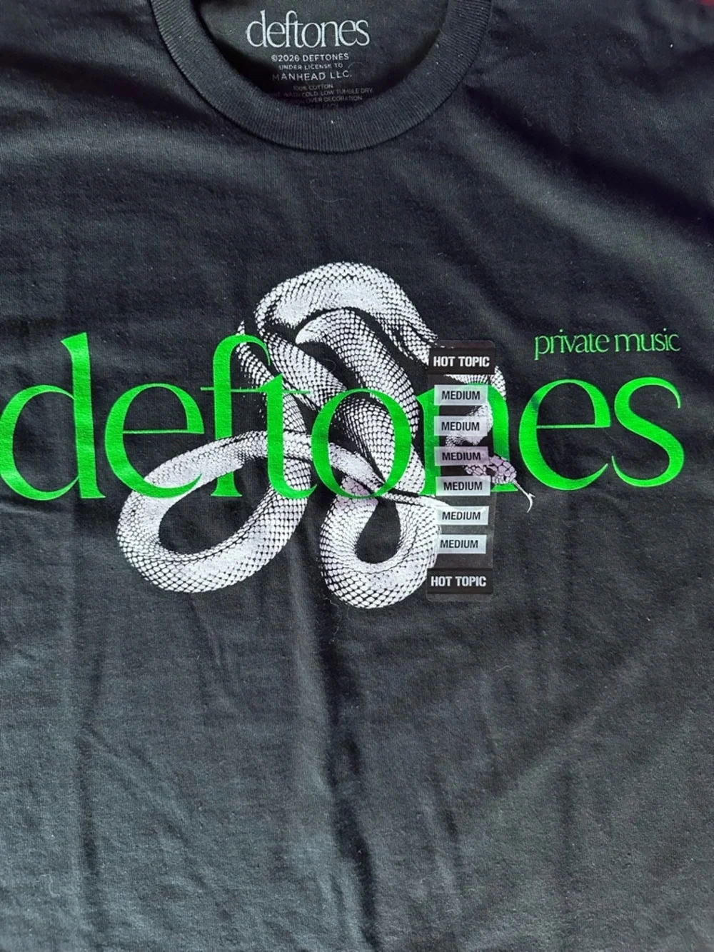 Deftones Private Music Snake T-Shirt Tee - Picture 5 of 7